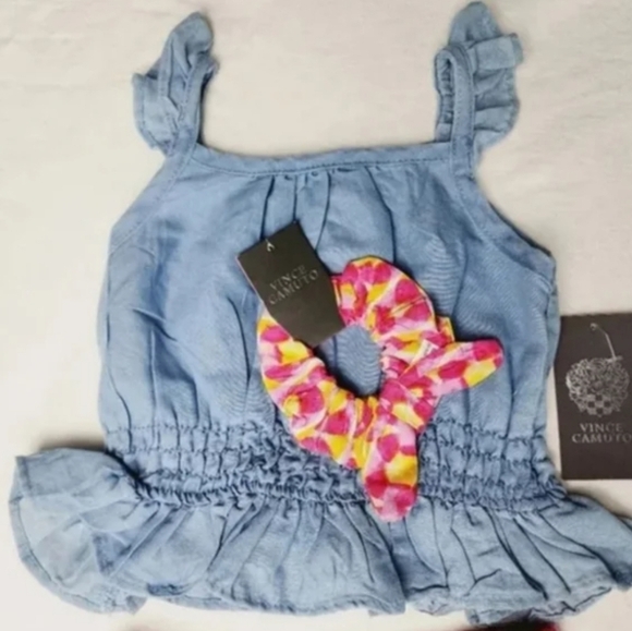 Vince Camuto 2 Pieces Set With Scrunchie Size 4 - Picture 3 of 8